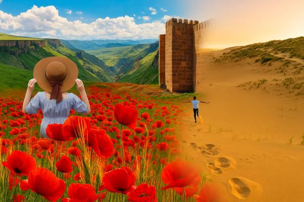 Алые узоры Дагестана. , 4 дня + ж/д или авиа